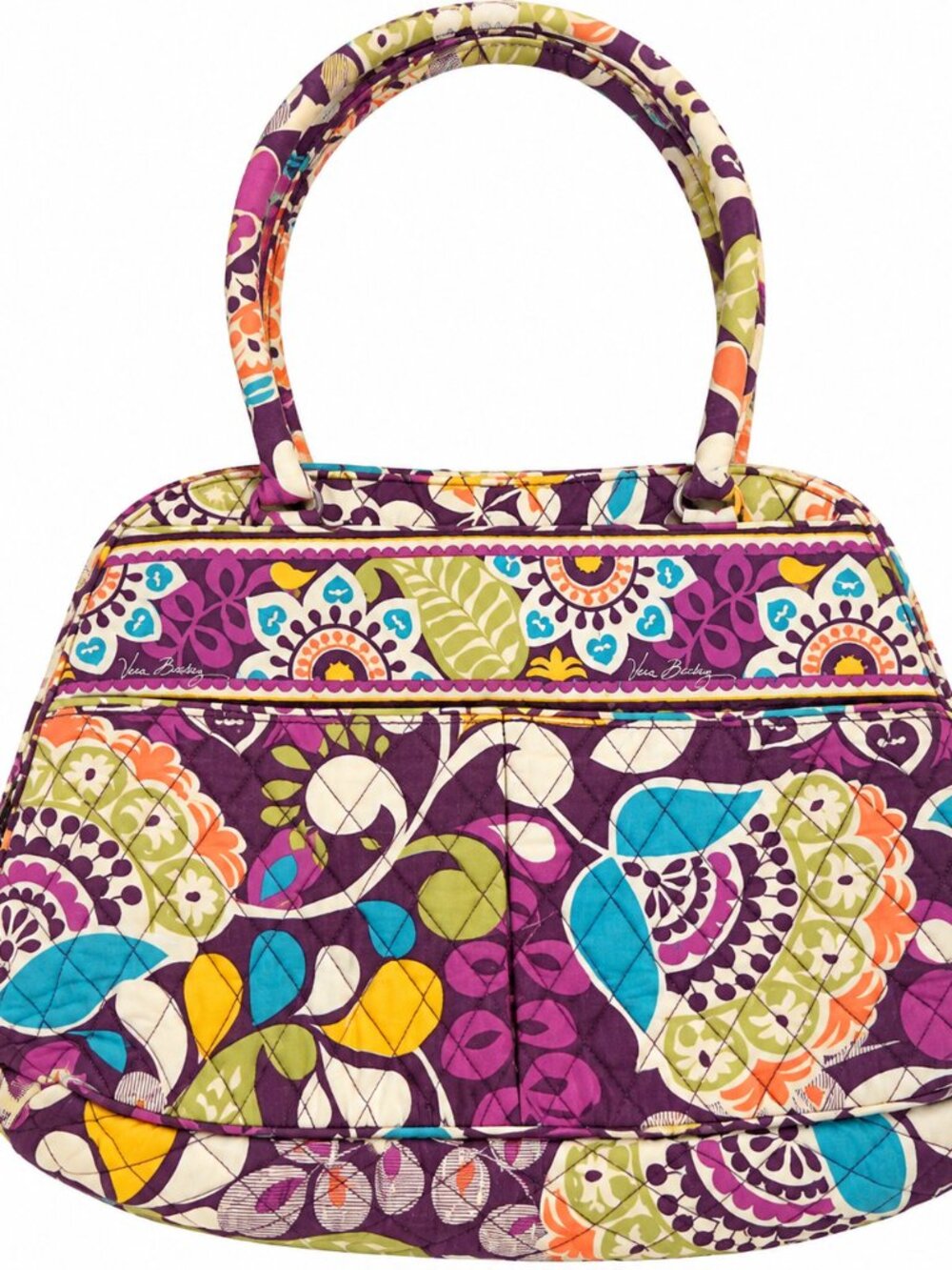 Vera Bradley Tote Plum Crazy Retired